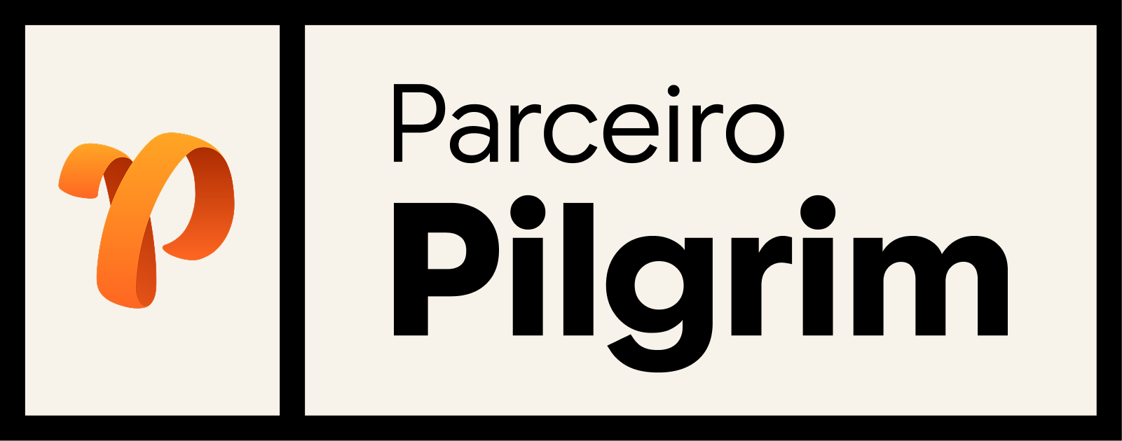 Selo de parceria Pilgrim